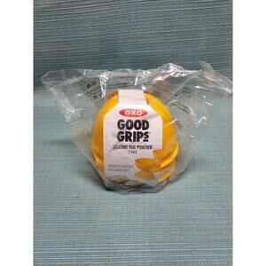 OXO Good Grips Silicone Perfect Egg Poachers 2 Each Heat Resistant New With Tag